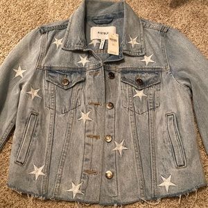 Anthropology Brand New Jean Jacket